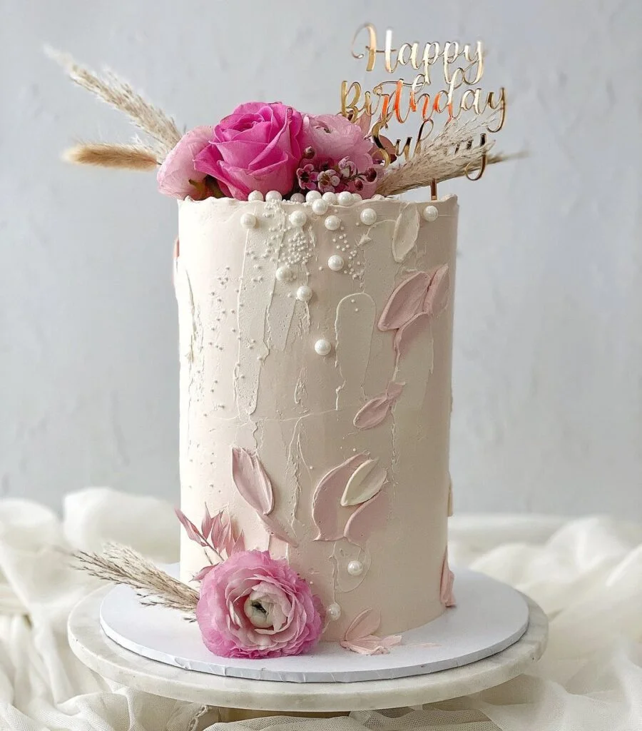 Dark Chocolate Anniversary Cake | Chocolate Drip Cake – Liliyum Patisserie  & Cafe