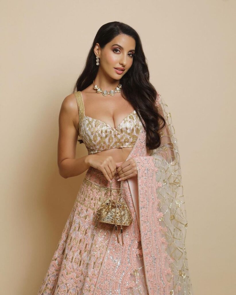 Latest Manish Malhotra Lehengas, Nora Fatehi