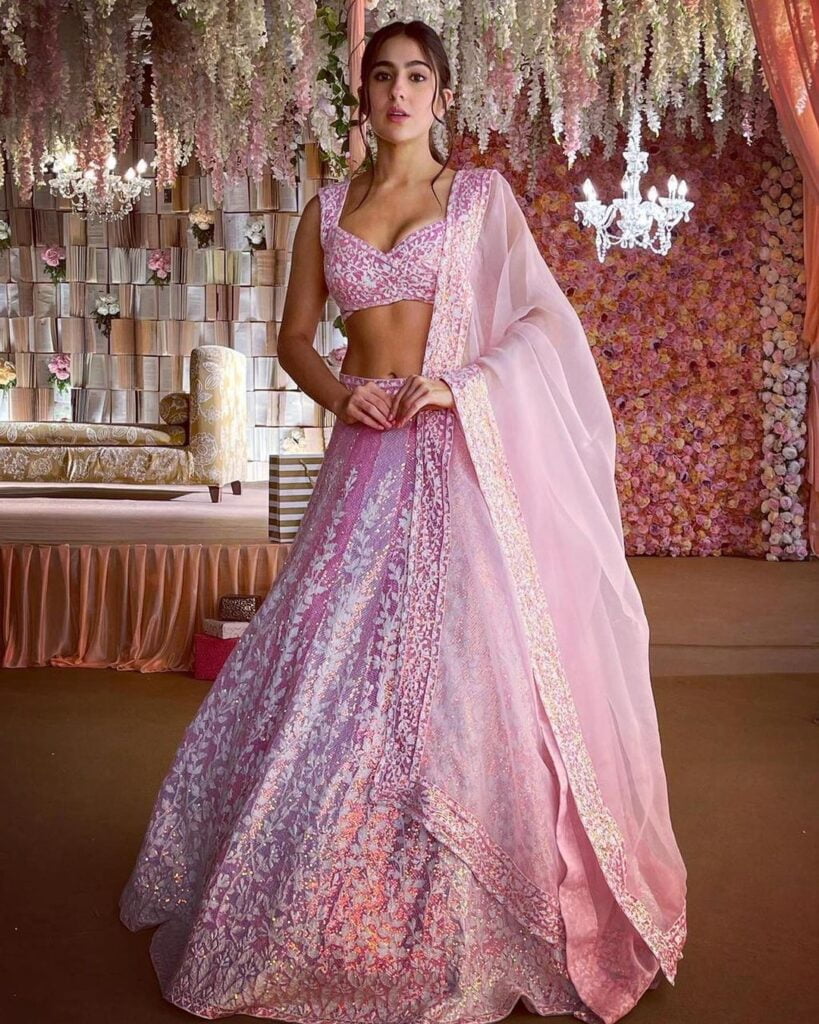 Sara Ali Khan, Latest Manish Malhotra Lehengas