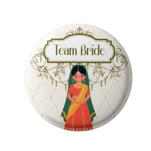 wedding badges, team bride, team groom