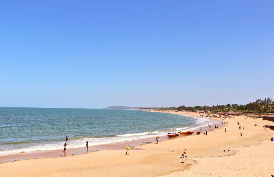 best honeymoon places in Goa, Calangute Beach
