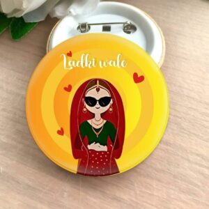 Ladke Wale Badge | Brooches | Wedding Badges