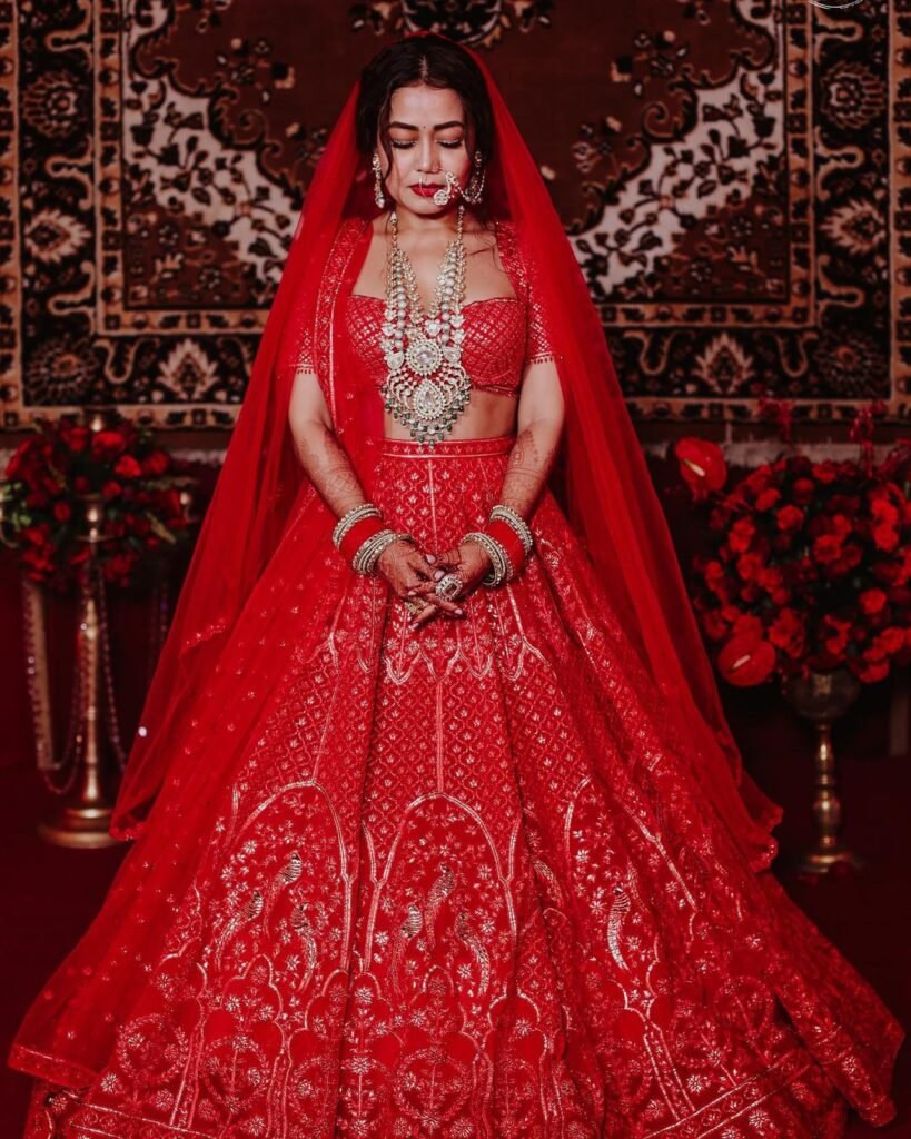 Top 10 Celebrity Bride's Lehengas, Neha Kakkar, Lehengas