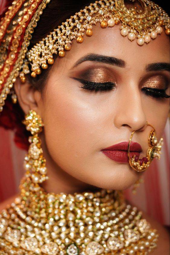 Indian Bridal Makeup, Traditional Bridal Makeup
