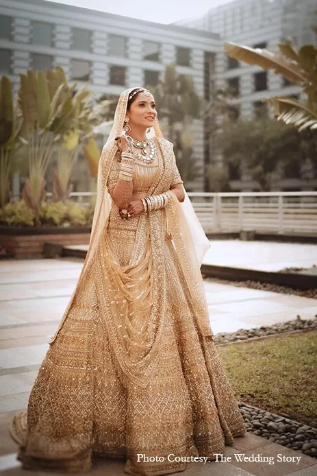 Top 10 Celebrity Bride's Lehengas, Ankita Lokhande, Lehengas