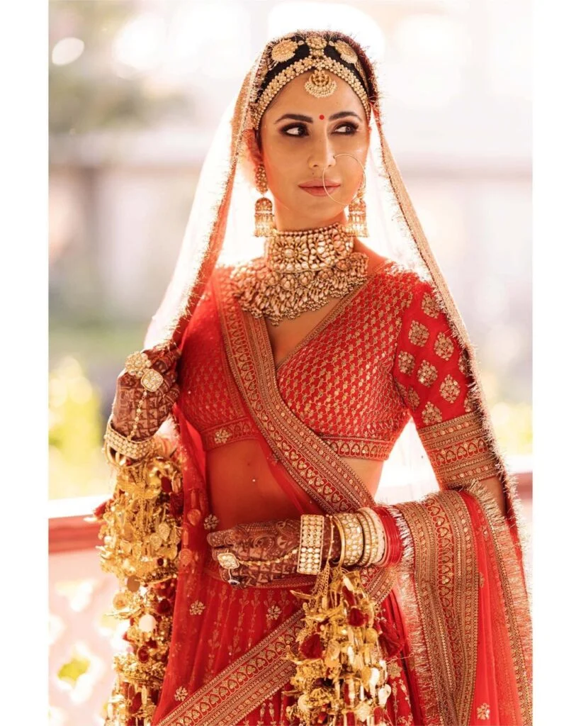 Top 10 Celebrity Bride's Lehengas, Katrina Kaif, Lehengas