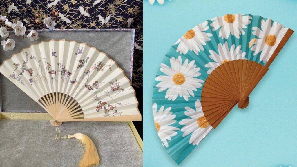 Beach Wedding Accessories, Parasols and Hand Fans