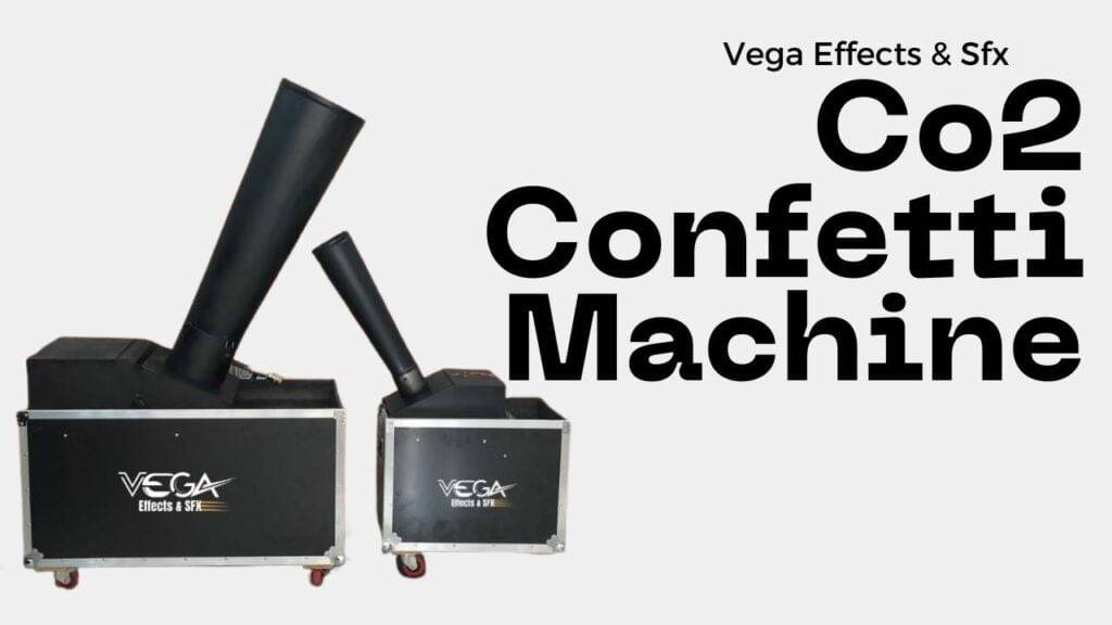 Read more about the article Make Your Event Unforgettable with the Best Quality Co2 Confetti Machine from Vega Effects & Sfx in India