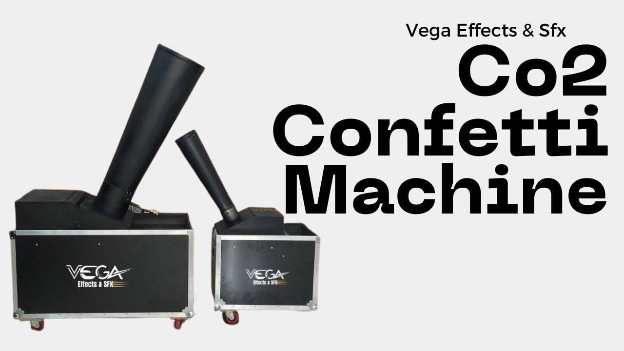 You are currently viewing Make Your Event Unforgettable with the Best Quality Co2 Confetti Machine from Vega Effects & Sfx in India