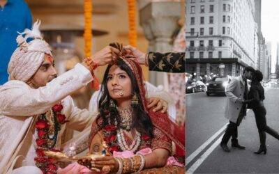 A Snowy Night in New York & a Royal Rajasthani Wedding: Ayushi and Sarthak’s True Love Story Blossoms from Chance Encounter to Unforgettable Celebration