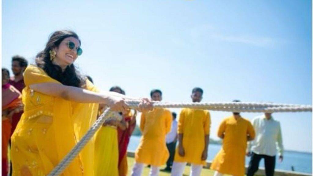 Tug of War wedding game, Trending Indian Wedding Games