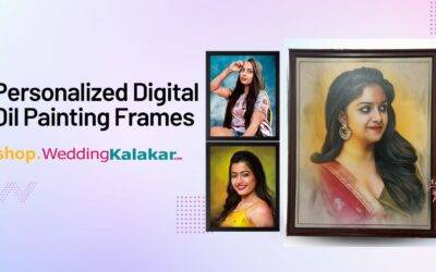 Experience the Magic of Memories with Wedding Kalakar’s Personalized Oil Painting Frames