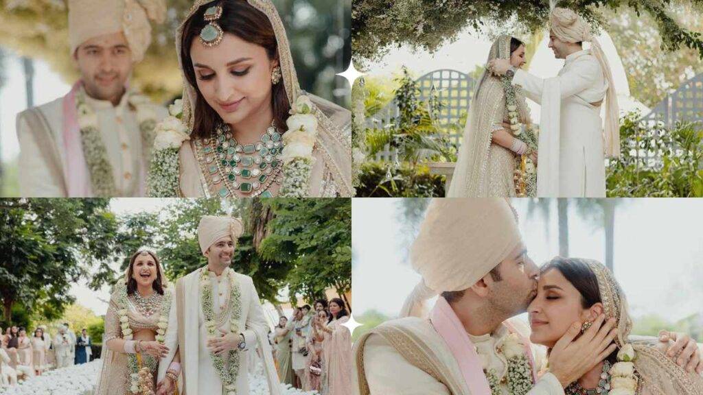 Read more about the article Parineeti Chopra-Raghav Chadha Wedding Updates: Couple Looks Dreamy In First Wedding Pictures