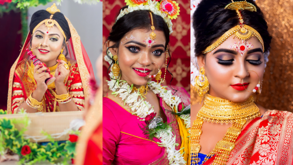 Bengali bride captions