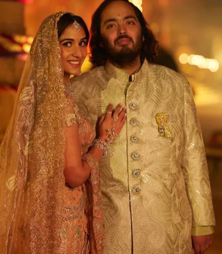 Anant Ambani and Radhika Merchant