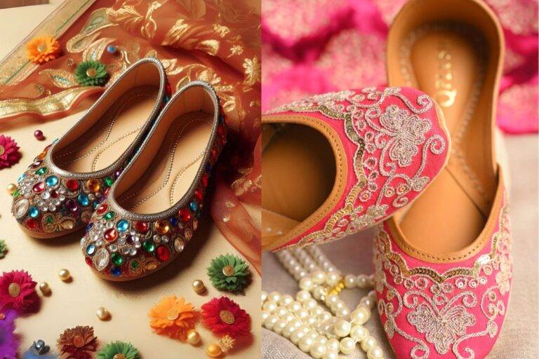 Beautiful Bridal Juttis For Haldi And Mehendi
