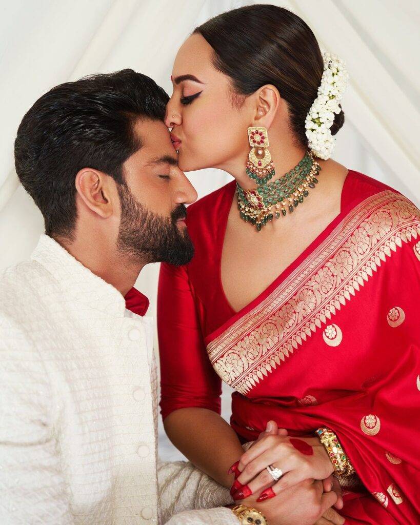 Sonakshi Sinha Wedding Pose