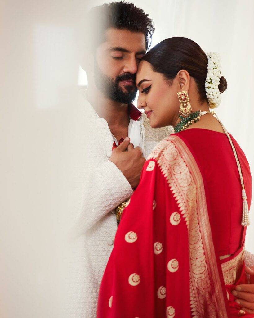 Sonakshi Sinha Wedding Pose