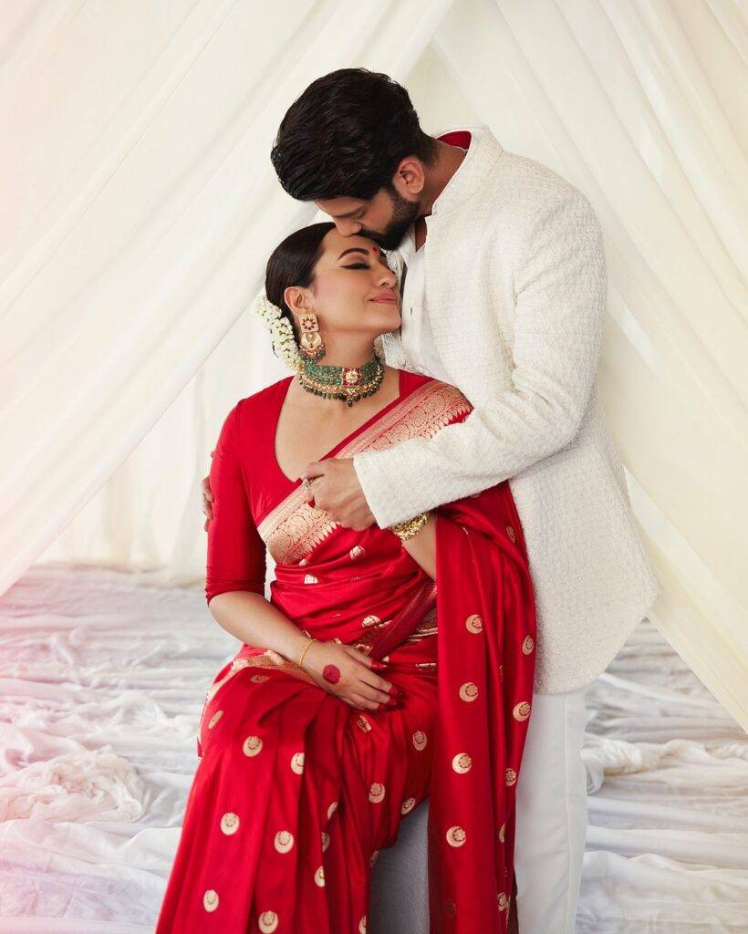 Sonakshi Sinha Wedding Pose