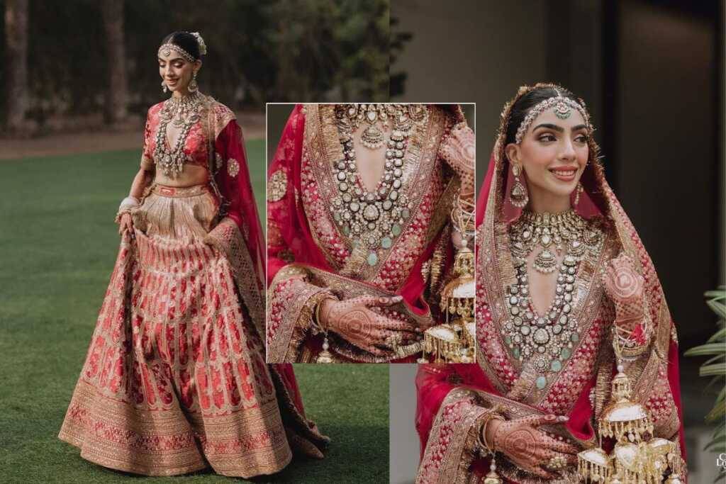 Read more about the article Sabyasachi’s Iconic Red Lehenga: Meher Sen’s Timeless Bridal Masterpiece of Opulence and Grace