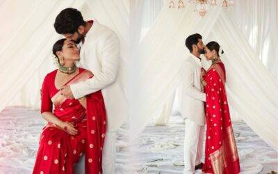 Sonakshi Sinha and Zaheer Iqbal’s Wedding: Captivating Poses of Love and Tradition