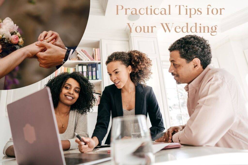 practical tips for wedding 