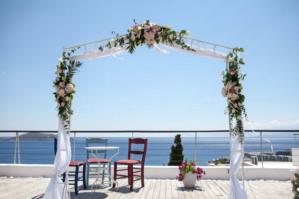 Greece wedding Destinations, Beach Wedding