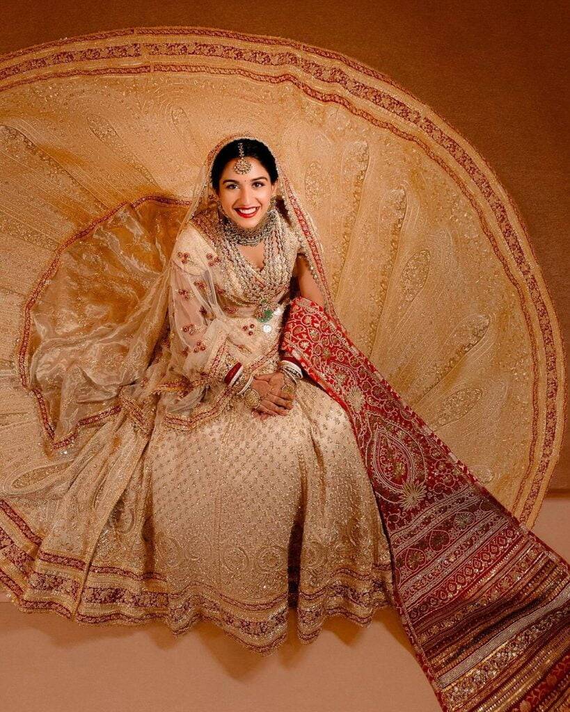 Radhika Merchant 's Wedding Day Fashion