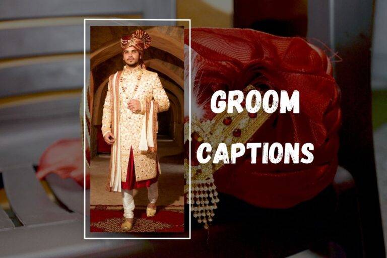 Groom Captions for Instagram: Celebrating Love and Laughter