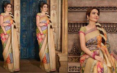 Nita Ambani Look – A Graceful Tribute to Varanasi’s Cultural Heritage