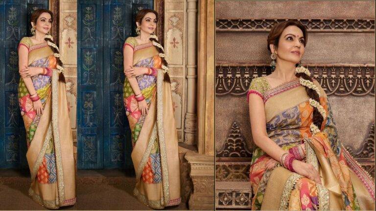 Nita Ambani Look – A Graceful Tribute to Varanasi’s Cultural Heritage