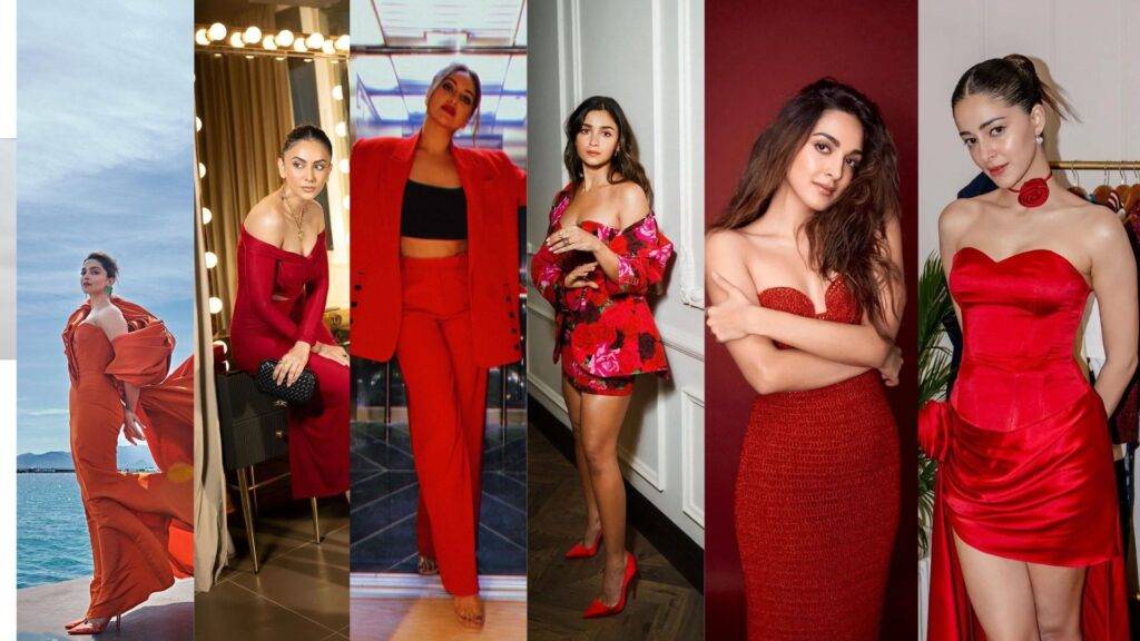 Read more about the article 7 Bollywood Stars Who Rocked Red Dresses for Party Wear