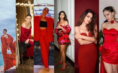 7 Bollywood Stars Who Rocked Red Dresses for Party Wear