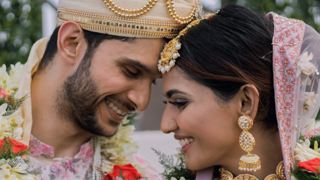 newly married couple, pre-wedding