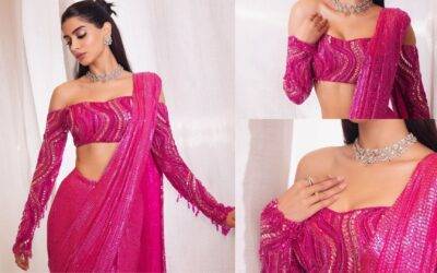 Khushi Kapoor: Channeling Desi Barbie Vibes in Stunning Pink Ensemble