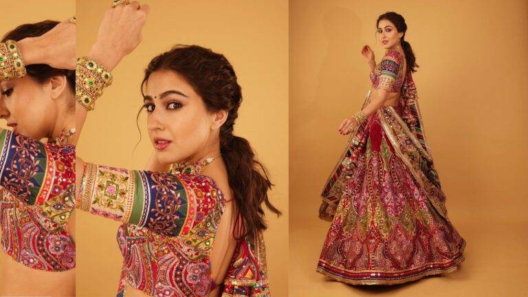 Sara Ali Khan’s Stunning Haldi Outfit at Anant Ambani’s Haldi Ceremony