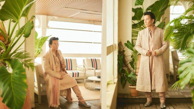 Prabal Gurung in Tarun Tahiliani: Middle Eastern Inspired Couture at Ambani Wedding