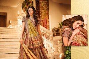 Read more about the article Tarun Tahiliani’s Exquisite Multi-Colored Lehenga Worn by Shloka Ambani: Latest Bridal Trends