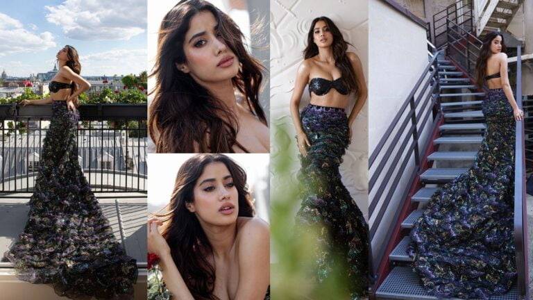Janhvi Kapoor’s Stunning Look in Paris: A Fashion Dream