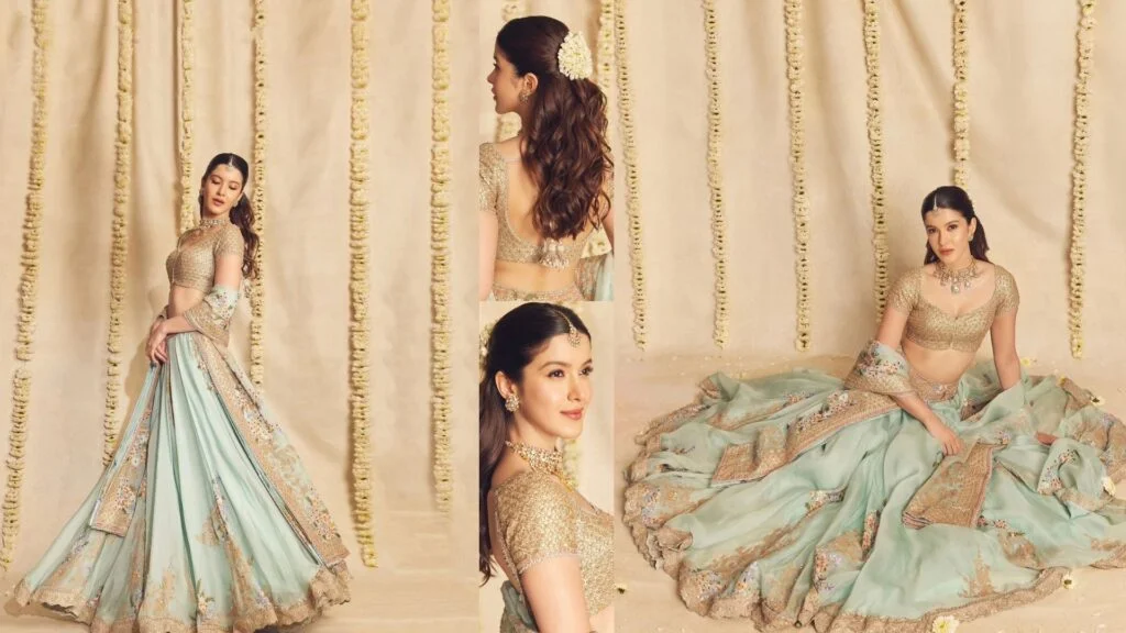 Read more about the article Shanaya Kapoor: A Vision in Anamika Khanna Couture