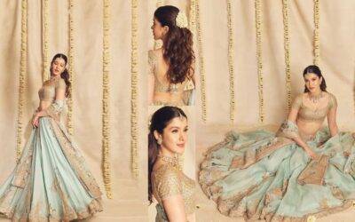 Shanaya Kapoor: A Vision in Anamika Khanna Couture