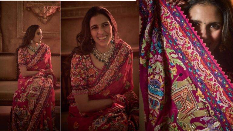 Shloka Mehta’s Ethereal Elegance: A Detailed Look at Her Dress, Jewelry, Hair, and Makeup