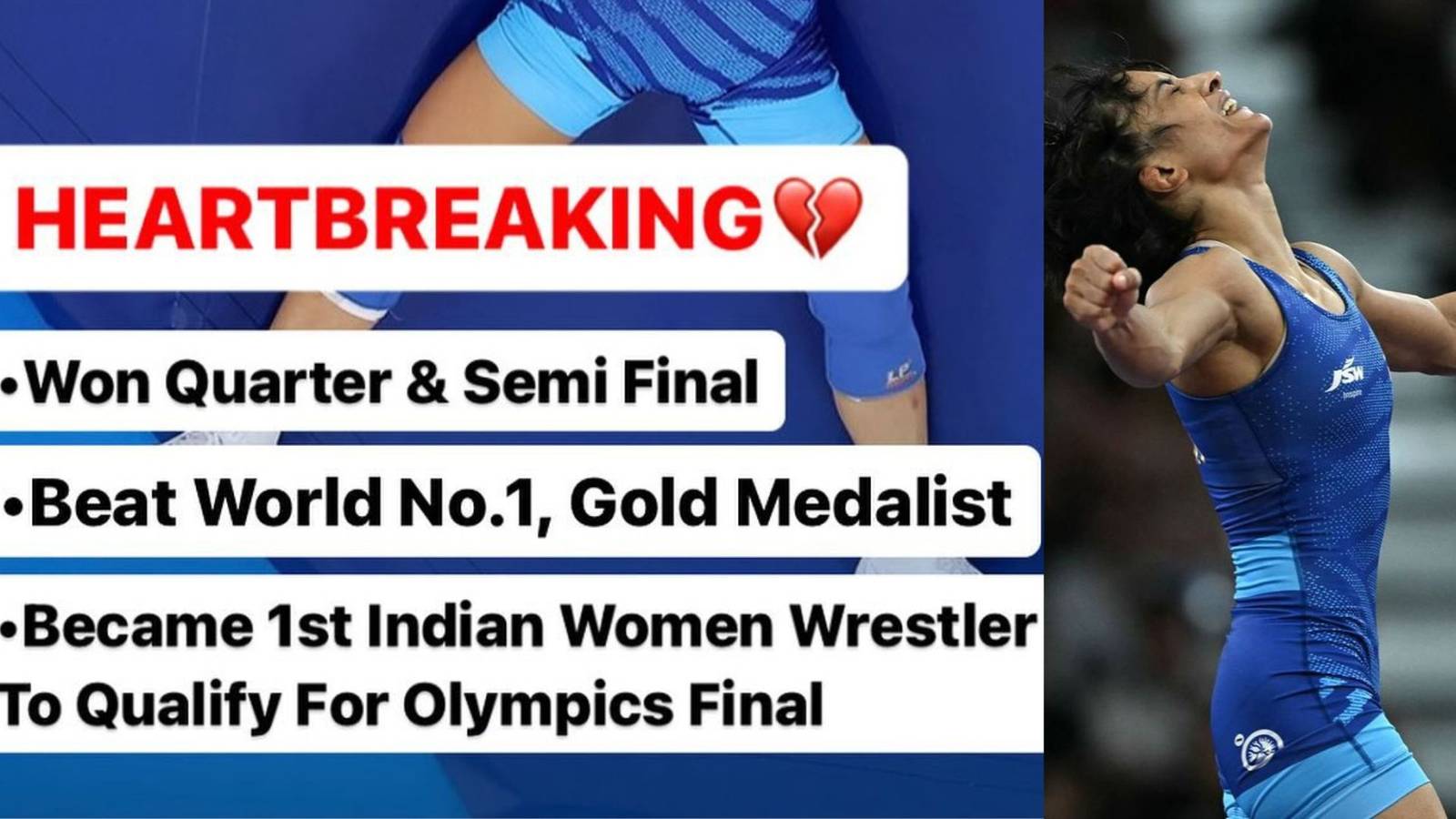 You are currently viewing The Inspirational Journey of Vinesh Phogat: Struggles and Triumphs